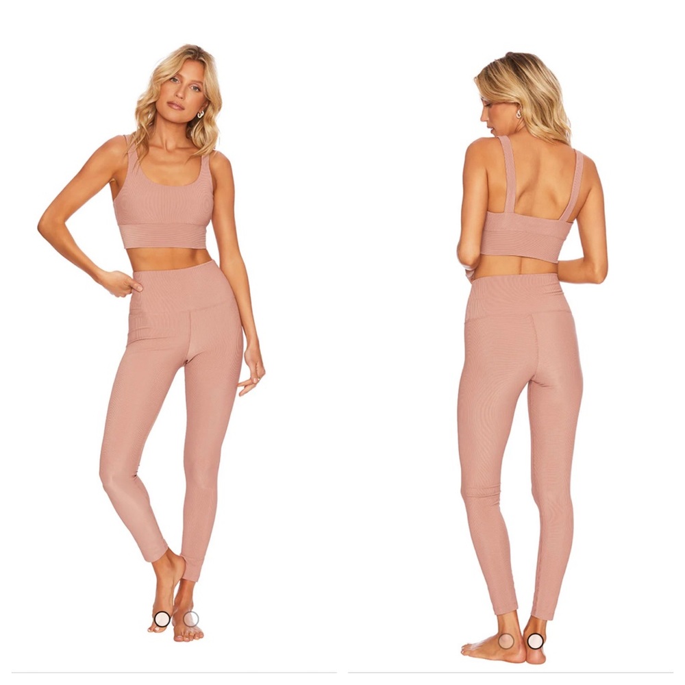 Beach Riot Ayla Pink Leggings